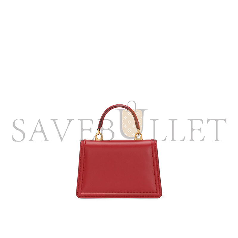 DOLCE GABBANA SMALL DEVOTION CALFSKIN BAG BB6711AV89387124 (19*13*4.5cm)